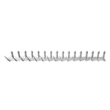 Punta Reja Tiburón Estrella Grande 10 Cm x Largo 1.25 Mts Galvanizada