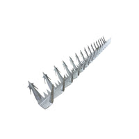 Punta Reja Tiburón Estrella Grande 10 Cm x Largo 1.25 Mts Galvanizada