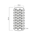 Puntas Dientes Tiburón Coraza Anti Escalada Tuberías 160mm