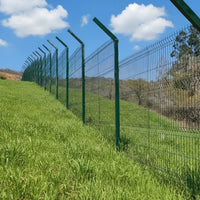 Poste Verde Con Brazo 2.40M