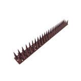 Puntas Plásticas Espanta Palomas Largo 45 Cm Caja 12 Unidades Burdeo