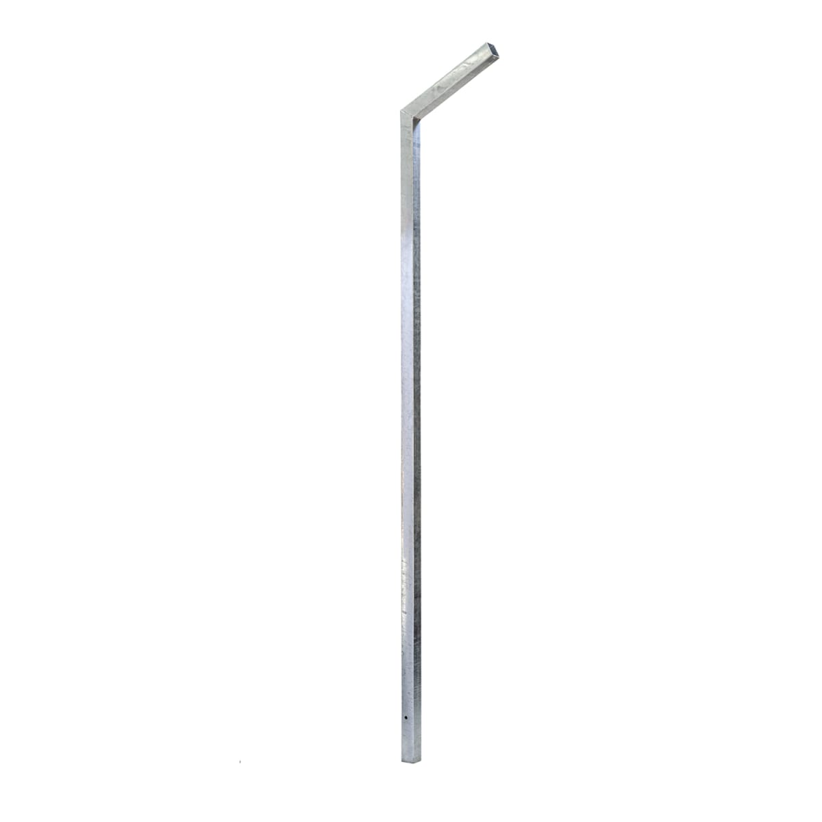 Poste Galvanizado Con Brazo 2.40M