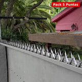 Pack 5 Punta Reja Tiburón Cortopunzante 9 Cm x Largo 1.25 Mts Galvanizada