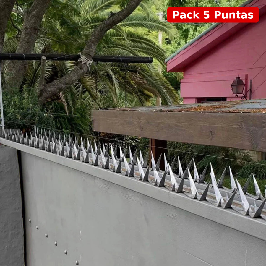 Pack 5 Punta Reja Tiburón Cortopunzante 9 Cm x Largo 1.25 Mts Galvanizada